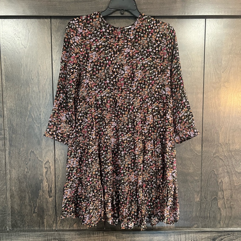 En Crème Smocked Mini Dress